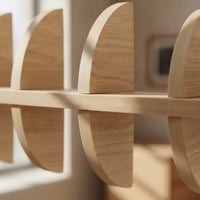fishes Shaped Wall Shelf Decorative Wooden Shelf with fishes Design Coastal Furniture for Living Room