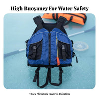 Kayaking Safety Vest Professionally Certified Rafting Flotation Vest Sports Flotation Vest Lightweight Design for Surfing