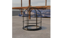 Bulb Shock Barrier Resistant Bulb Protector Heavy-Duty Wire Cage Lamp Protector for Workshop, Warehouse, Basement