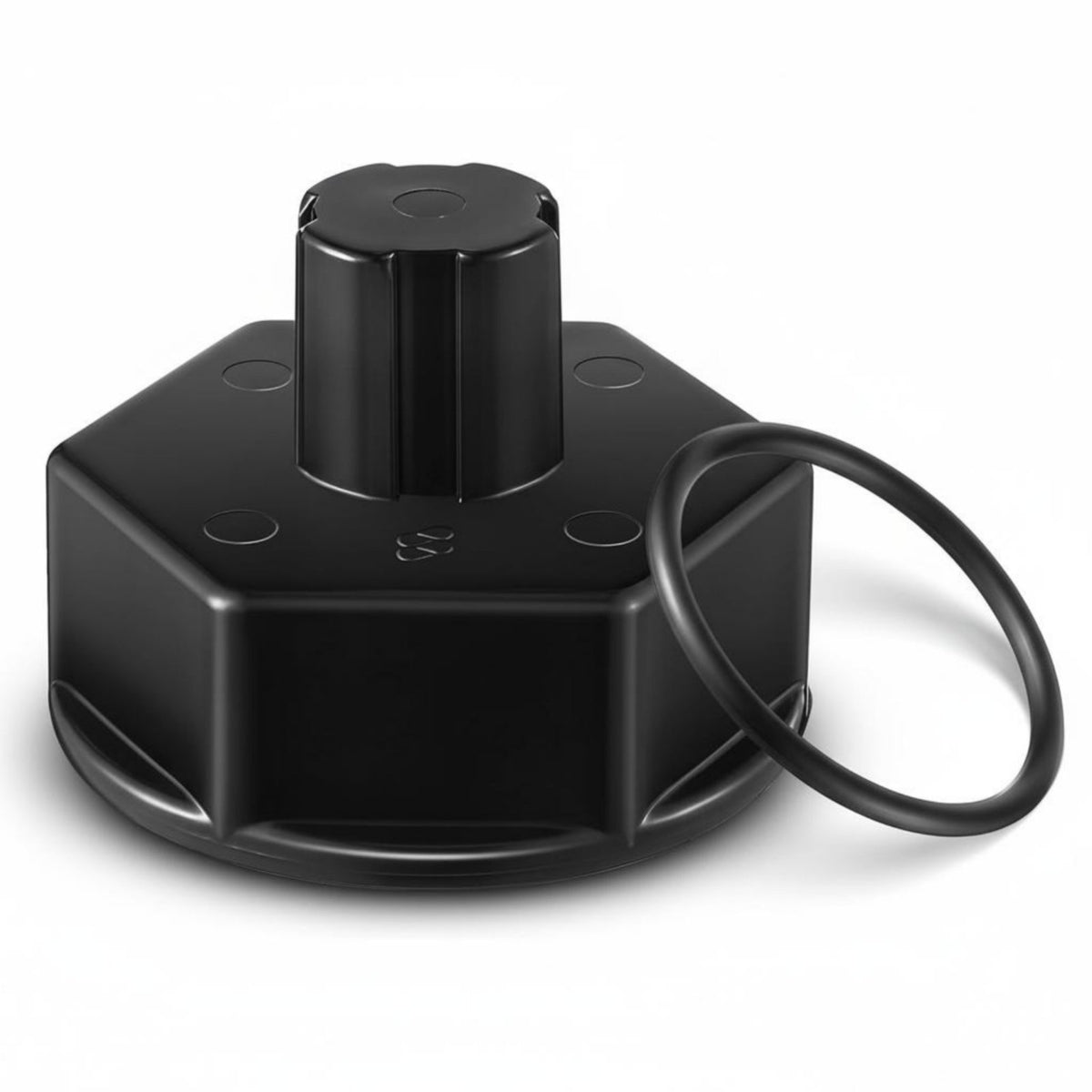 Leak-Proof Seal Pool Filter Drain Cap Weather Resistant Pool Sand Filter Drain Cap Long-Lasting Easy to Install