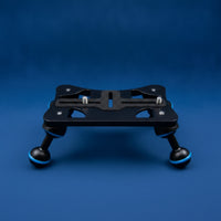Chassis with 1/4 Mount Sturdy Four-Leg Stand Lightweight Mounting Base for Videographers, Tabletop