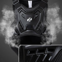 Anti-Fall Motocross Safety Vest Vest Shock Protection Motorcycle Protective Vest Padded Chest Back Protector Breathable Mesh for Riders, Away from-Road