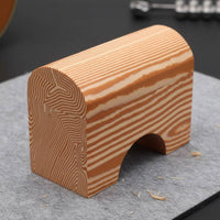 EVA Material U-Shaped Neck Support Block Lightweight Guitar Neck Rest Wood Grain Pattern Guitar Maintenance Cradle for Luthiers, Musicians, Workshop, Music Shop