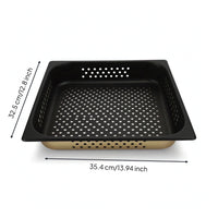 Professional Sheet Pan 2/3 Cooking Tray Easy Clean Sheet Pan with Smooth Surface Bakeware for Culinary Professionals, Caterers