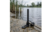 Knurled Texture Fishing Alarm Bracket Matte Finish Rod Alarm Mount