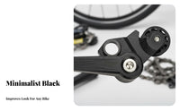 Bike Chain Tensioner Dynamic Pulley Design Single Speed Chain Tensioner Easy to Install Single Speed Converter for Cyclists, Town Commuting, Biking