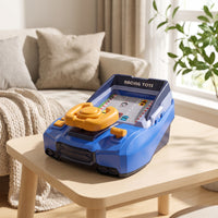 Game Toy with Steering Wheel Two-Power-Supply Simulated Driving Toy Interactive Simulated Driving Console for Kids, Young Children, Playroom, Home