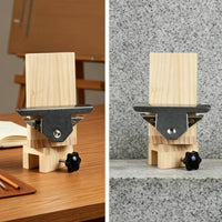 360-Degree Rotating Painting Clip Holder Adjustable Easel Board Holder Wooden Drawing Board Clamp Long-Lasting for Sketching
