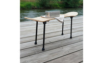 Lightweight Folding Outdoor Table Portable Camping Table Load-Bearing 25kg Folding Skateboard Bench for Campers