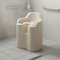 Expanded Polypropylene Shower Chair Waterproof Anti-Slip Bath Stool Easy to Simple-Maintenance Support Aid for Elderly Women