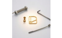 Titanium Alloy Front Fork Cable Guide Scratch Resistant Cycle Brake Cable Guide Lightweight Easy Installation