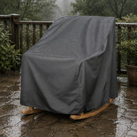 Waterproof Rocking Chair Cover Weather Resistant Outdoor Furniture Windproof