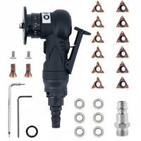 Handheld Pneumatic Chamfering Tool Simple 45° Angle Pneumatic Beveller Strong Metal Trim Trimming Tool for Metalworkers, Workshop
