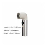 High Speed Ice Cooling Fan Long Battery Life Curved Neck Fan for Travel, Outdoor