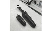 Child Bike Mudguard Set Black Kids Cycle Mudguards Child Bike Fenders Easy to Install Mudguards with Mounting Tabs Curved