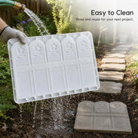 Garden Fence Concrete Mold for DIY Yard and Patio Decoration