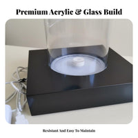 Watch Submersion Demonstrator Bubbling Effect Water Verification Test Stand Lighted Acrylic Display Retail Fixture