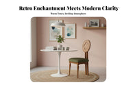 Retro stylish Woven Seat Armchair Curved spinerest Dining Chair sturdy Construction Household Furniture Ergonomic Design for Interior Decorators, Restaurateurs, Kitchen, Living Room, Restaurant, Bedroom