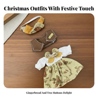 OB11 Doll Outfit Includes Accessories 1/8 BJD Clothes Set Multiple Designs Available BJD Doll Clothes Set for Hobbyists, Imaginative Play