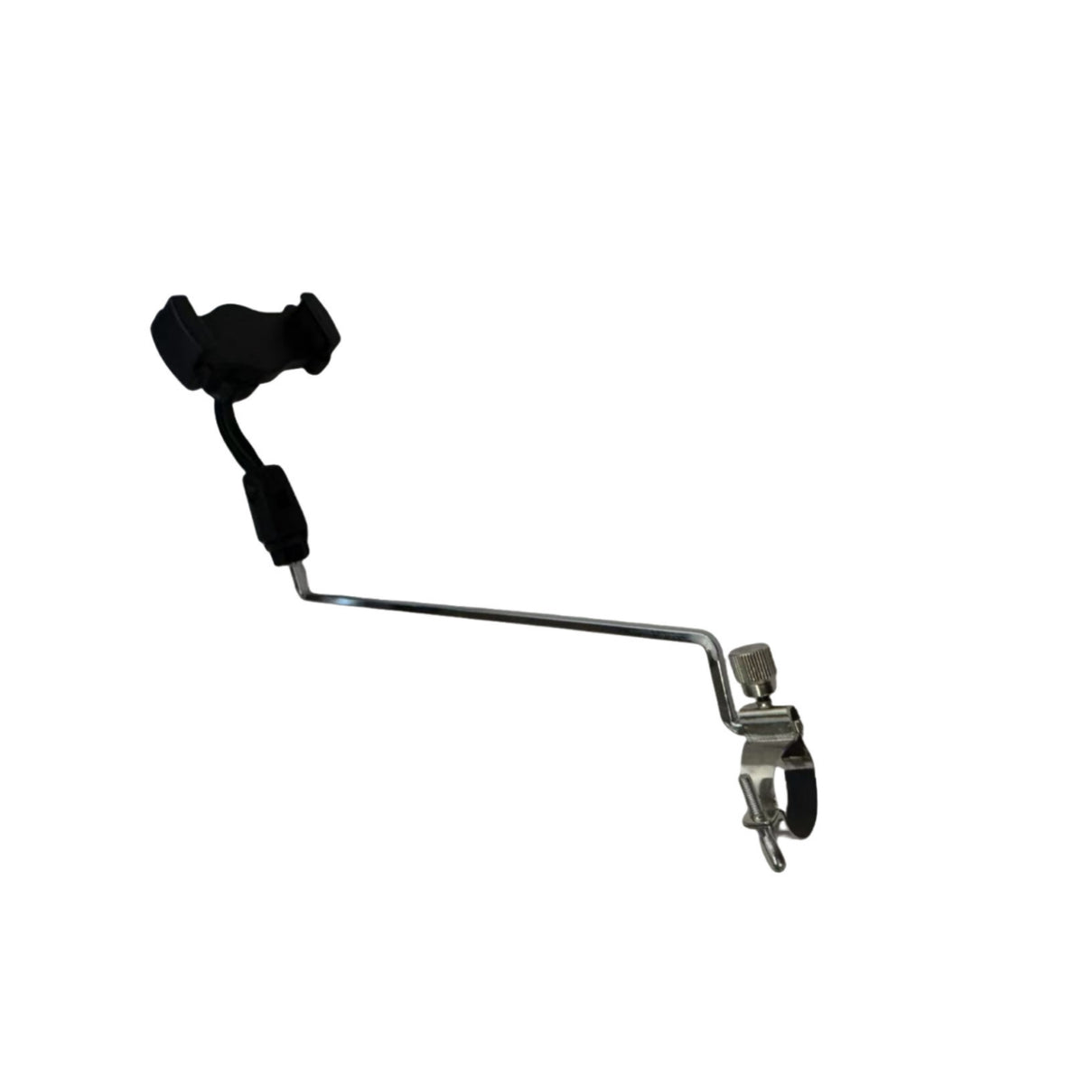 Screw-Tightening Clarinet Phone Clip Padded Clarinet Phone Mount Adjustable Non-Slip for Musicians, Music Practice