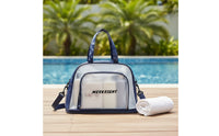 Travel Toiletry Bag Structured Toiletry Bag with Shoulder Strap Water-Resistant Zippered for Travelers, Swimming