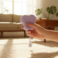 Textured Butterfly-Shaped Grooming Glove Lathering Silicone Grooming Glove Massage Easy to Clean