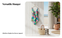 Golden Finish Bikini Display Hanger Sturdy Swimsuit Hanger Elegant Design for Boutique Owners, Beach Shop, Showroom