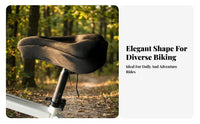 3D Bike Seat Pad Thickened Padding Cycle Seat Cover Comfortable for Commuters