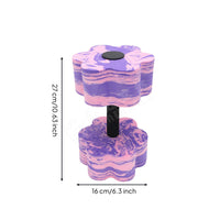 Foam Water Dumbbell Portable Aquatic Exercise Dumbbells Waterproof Pool Resistance Dumbbells for Kids