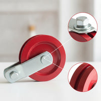 Compact Pulley with Mounting Arm Galvanized Greenhouse Line Pulley Long-Lasting Versatile for Farmers