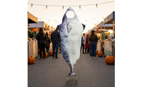 Sleeveless Shark Costume Pointed Tail Dressing up Outfit Lightweight