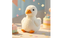 Duck Stuffed Animal Ultra-Soft Stuffed Duck Soft Cuddly for Children, Nursery Decor, Desk Display