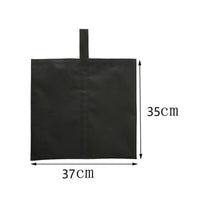 4 Pieces Waterproof Tent Weight Sandbag Oxford Cloth Tent Sandbag PVC Coated Umbrella Weight Bag Stitched Seams