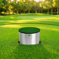Golf Cup with Turf Topped Putting Receptacle Hole Cup Weatherproof for Backyard
