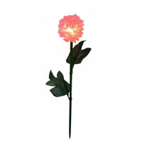 Weather-Resistant LED Hydrangea Light Waterproof LED Hydrangea Garden Stake Realistic Design for Lawn, Patio, Pathway