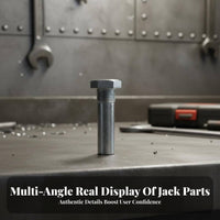 Heavy Duty Floor Lifting Device Replacement Parts Hydraulic Lifting Device Repair Components for Mechanics, DIYers, Workshop, Garage