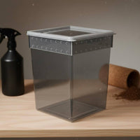 Clear Reptile Box Anti-Containment Design Ventilated Arachnid Enclosure Easy to Pristine Transparent Reptile Breeding Box