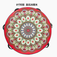 铃鼓敦煌飞天手鼓新疆维吾尔族手拍鼓乐器幼儿园舞蹈道具考级专用