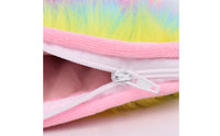 Crossbody Bag Paw-Shaped Shoulder Bag Soft Pile Purse for Teens, Cosplayers