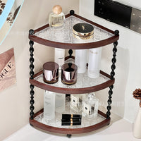 Vintage Style Wooden Desktop Storage Rack