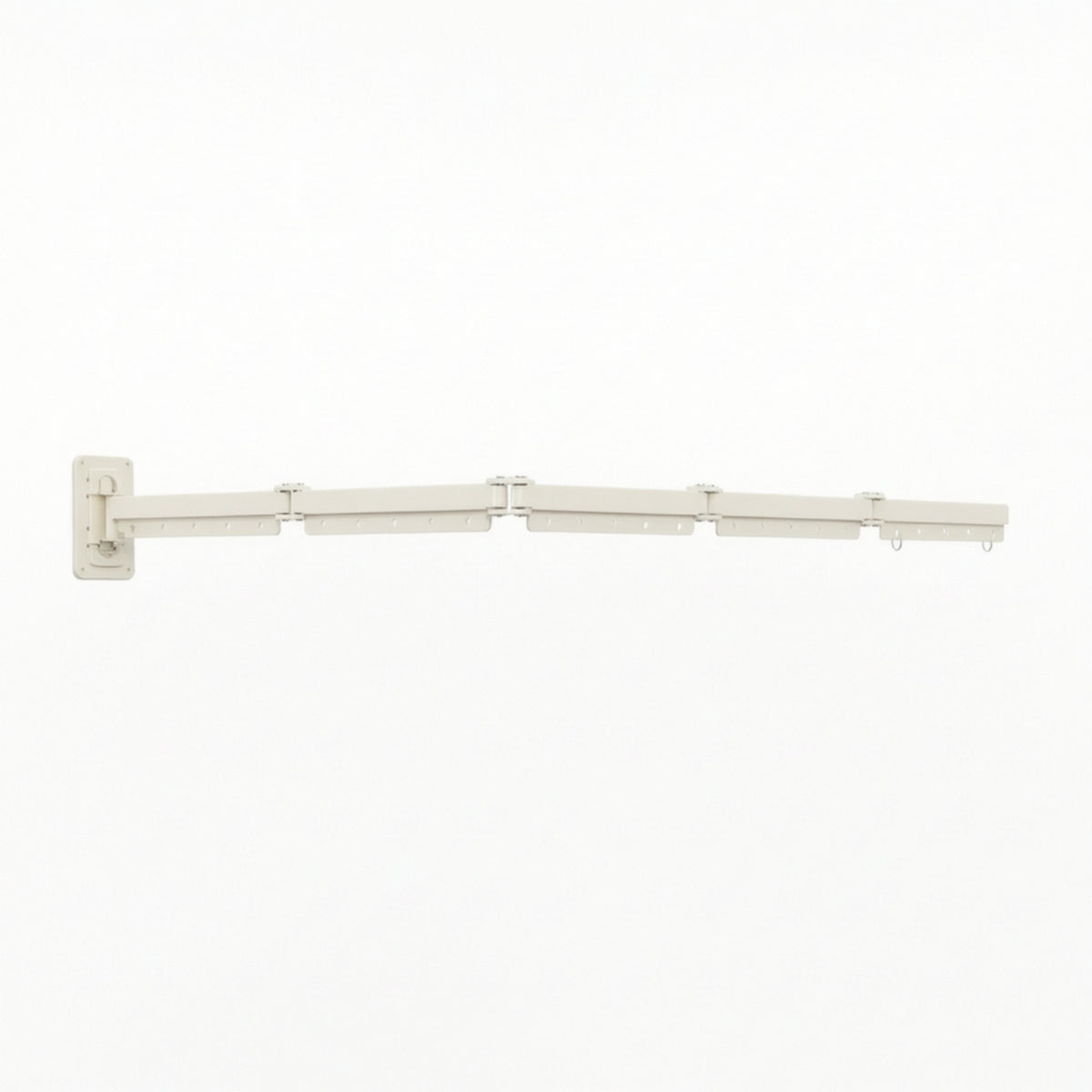 Foldable Drying Rack with Articulated Arm Sturdy Wall Mounted Drying Rack Long-Lasting Clothes Hanger Rust Resistant for Bathroom