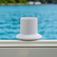 Suction Cup Holder Lightweight Rubber Cup Holder Compact Portable for Boaters, Boat, RV