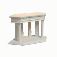 Model Car Display with Lights Octagonal Diorama Base with Columns Model Display Base 1/64 Scale Diorama Platform Detailed