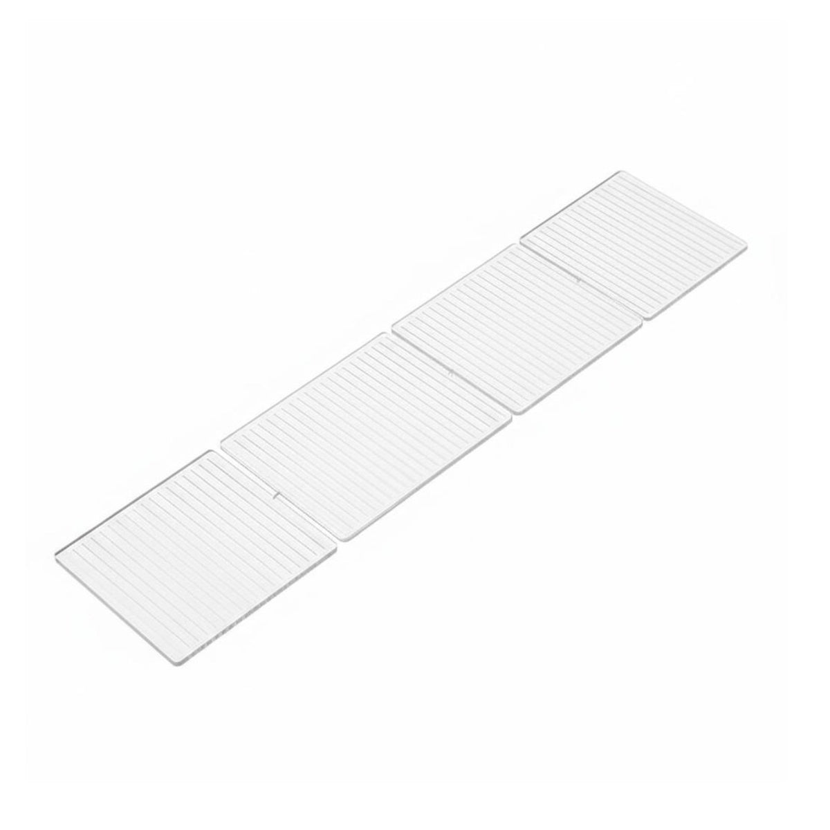 Cut to Size Adjustable Drawer Divider Versatile Cuttable Drawer Partition Multi-Purpose for Homeowners, Students, Dresser, Bedroom, Bathroom