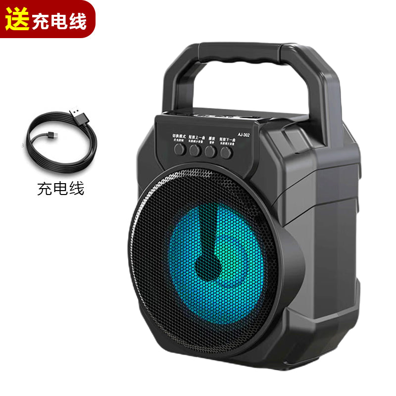 新款无线蓝牙音箱户外家用收款小型广场舞低音炮k歌小音响大音量