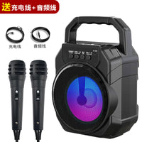 新款无线蓝牙音箱户外家用收款小型广场舞低音炮k歌小音响大音量