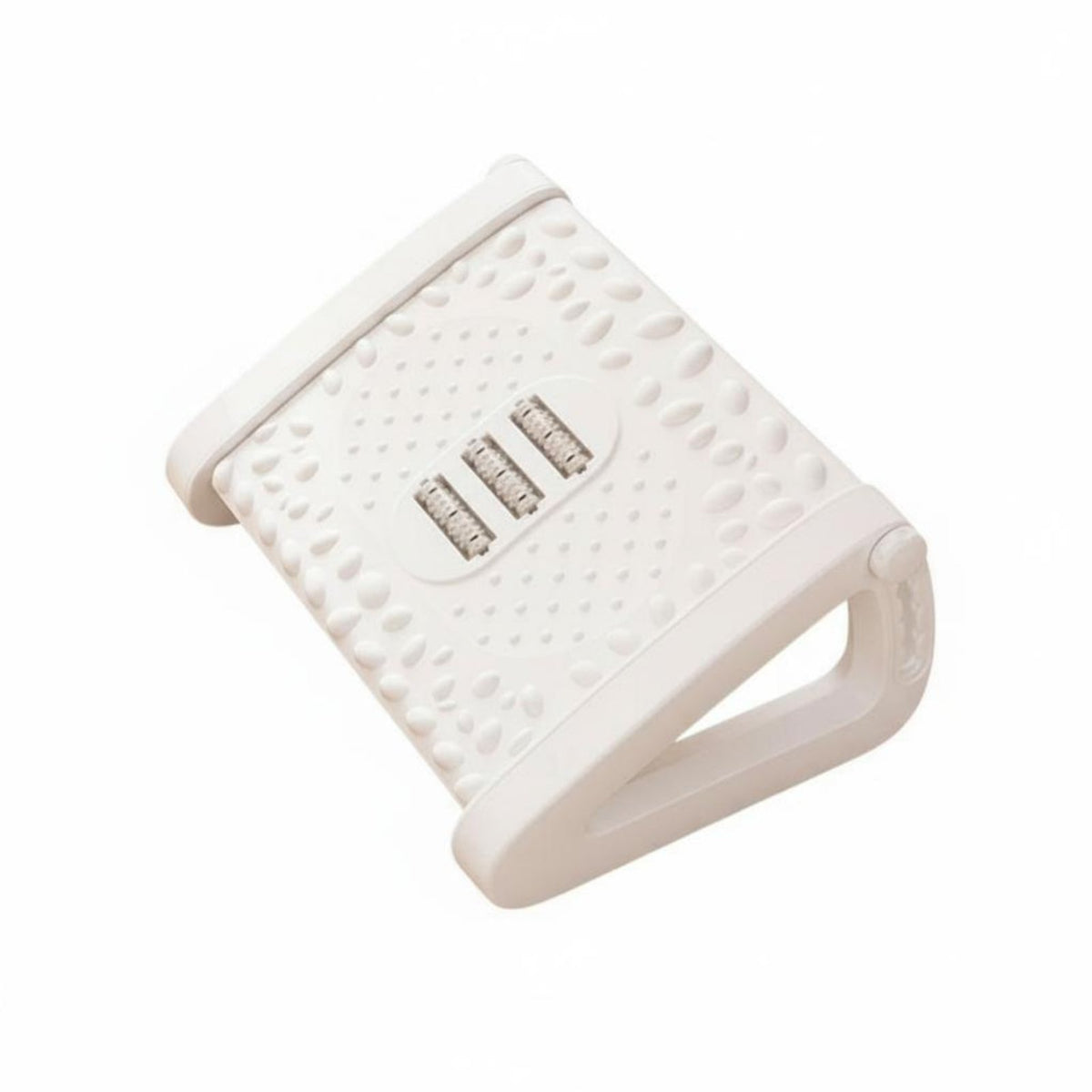 Non-Slip Adjustable beneath-desk Foot footrest Massage Texture Surface Adjustable Foot footrest for Office Workers, People with Sedentary regular routines, Students, Home, Living Room