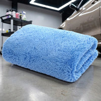 460 GSM Car Drying Towel and Microfibre Cloth, Coral Fleece Car Towel for Cleaning, 40x40cm Thick Double-Sided Cut-border Design
