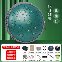 正品空灵鼓品牌官方旗舰店初学者15音专业级儿童色空鼓手碟鼓乐器