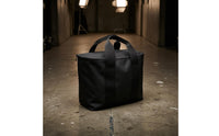 Compact Two-Speaker-Speaker Bag Padded Speaker Carrying Bag Zippered Portable Storage Oxford Cloth